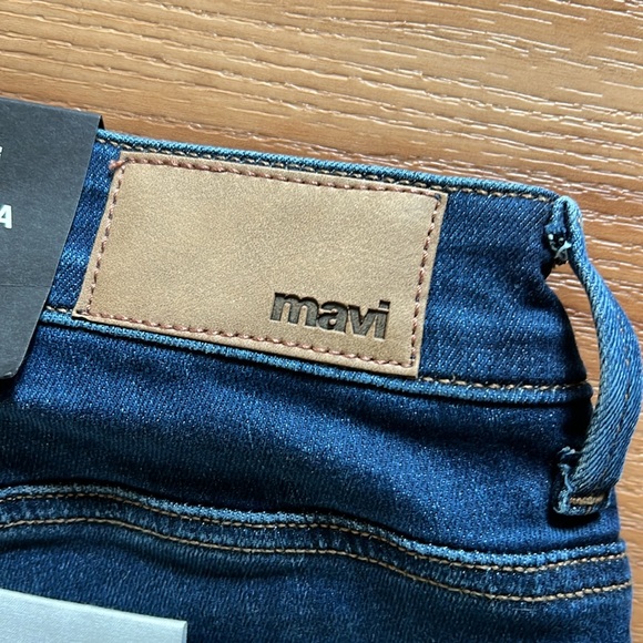 Mavi Kendra Indigo Supersoft High Rise Straight Leg Jean NWT - Picture 10 of 10